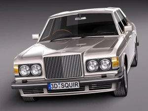 Bentley Turbo R 1988-1997 3D Model