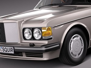 Bentley Turbo R 1988-1997 3D मॉडल