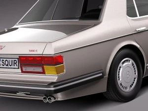 Bentley Turbo R 1988-1997 3D Model