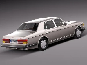 Bentley Turbo R 1988-1997 3D Model