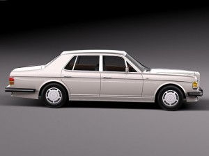 Bentley Turbo R 1988-1997 3D मॉडल