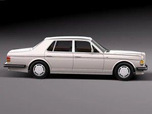 Bentley Turbo R 1988-1997 3D Model