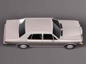 Bentley Turbo R 1988-1997 3D मॉडल