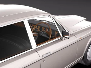 Bentley Turbo R 1988-1997 3D Model
