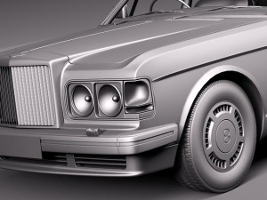 Bentley Turbo R 1988-1997 3D मॉडल
