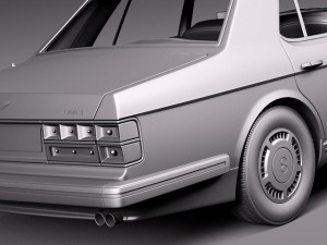 Bentley Turbo R 1988-1997 3D मॉडल