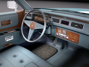 Cadillac Deville Sedan 1977 Modelo 3D
