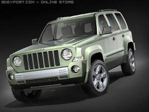 Jeep Patriot 3D Модель