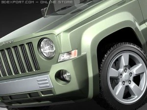 Jeep Patriot 3D Model