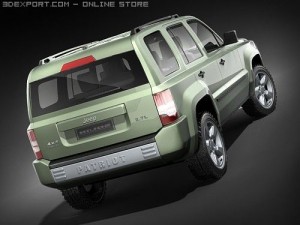 Jeep Patriot 3D Модель