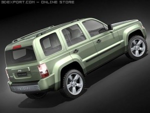 Jeep Patriot 3D Модель