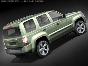 Jeep Patriot 3D Model