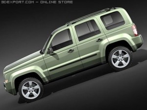 Jeep Patriot 3D Модель