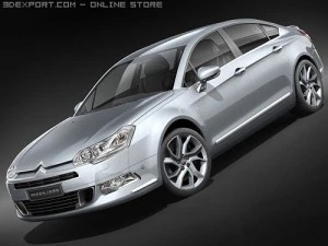 雪铁龙 C5 2008 轿车 3D 模型