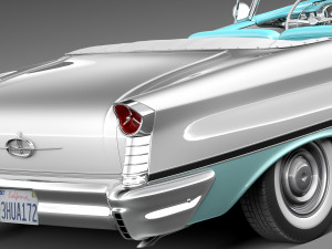 Oldsmobile 88 1957 Convertible 3D Модель