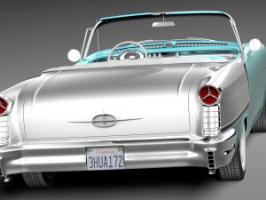 Oldsmobile 88 1957 Convertible 3D Model