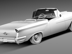 Oldsmobile 88 1957 Convertible 3D Модель