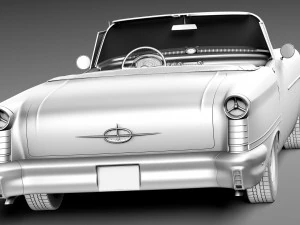Oldsmobile 88 1957 Convertible 3D Model