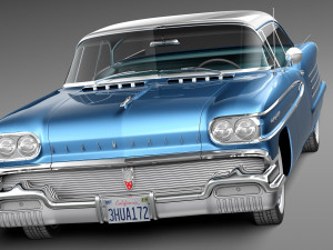 Oldsmobile 88 1958 Coupe Model 3D