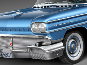 Oldsmobile 88 1958 Coupe Model 3D