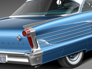 Oldsmobile 88 1958 Coupe Model 3D
