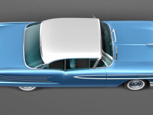 Oldsmobile 88 1958 Coupe 3D Model