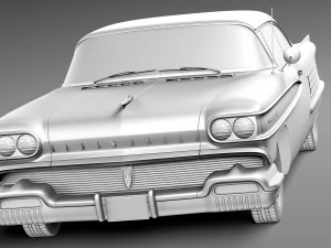 Oldsmobile 88 1958 Coupe 3D Model