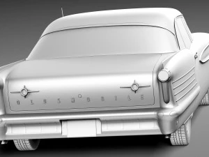 Oldsmobile 88 1958 Coupe 3D Model