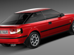 Toyota Celica 1985-1989 3D Model