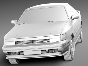 Toyota Celica 1985-1989 3D Model