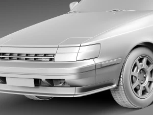 Toyota Celica 1985-1989 3D Model