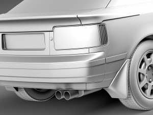 Toyota Celica 1985-1989 3D Model