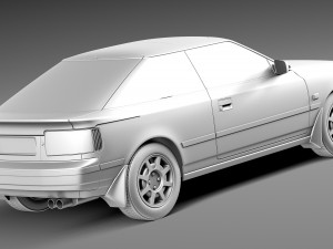 Toyota Celica 1985-1989 3D Model