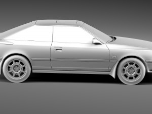 Toyota Celica 1985-1989 3D Model