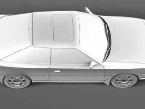 Toyota Celica 1985-1989 3D Model