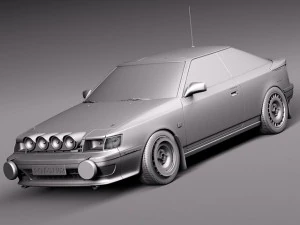 Toyota Celica ST165 Rally 1985-1989 3D Model