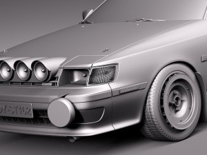 Toyota Celica ST165 Rally 1985-1989 3Dモデル