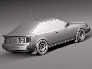 Toyota Celica ST165 Rally 1985-1989 3Dモデル