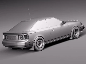 Toyota Celica ST165 Rally 1985-1989 3D Model