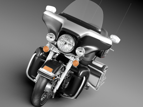 Harley-Davidson Electra Glide 2013 Modello 3D