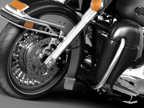 Harley-Davidson Electra Glide 2013 Modello 3D