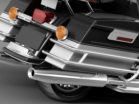 Harley-Davidson Electra Glide 2013 Modello 3D