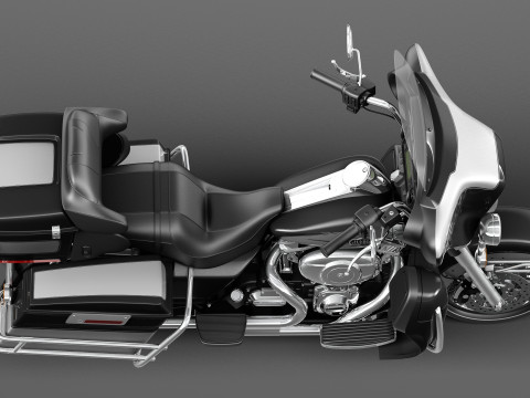 Harley-Davidson Electra Glide 2013 Modello 3D