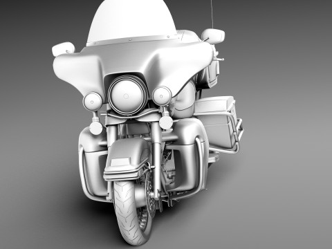 Harley-Davidson Electra Glide 2013 Modello 3D