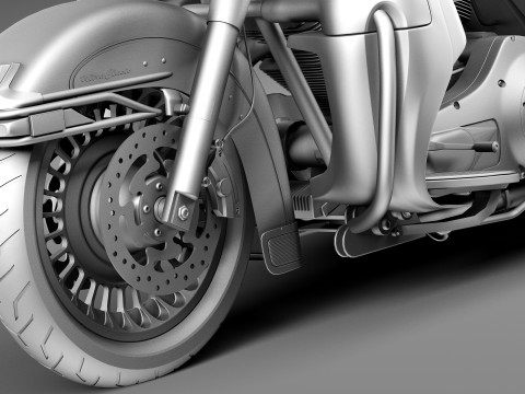 Harley-Davidson Electra Glide 2013 Modello 3D
