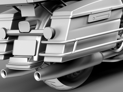 Harley-Davidson Electra Glide 2013 Modello 3D