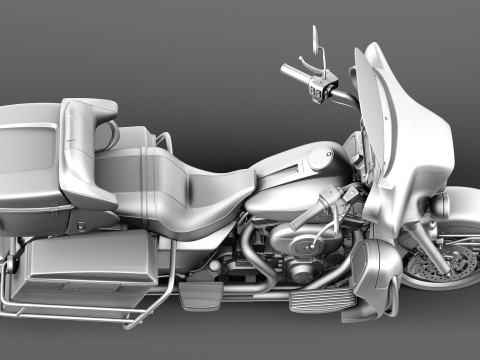 Harley-Davidson Electra Glide 2013 Modello 3D