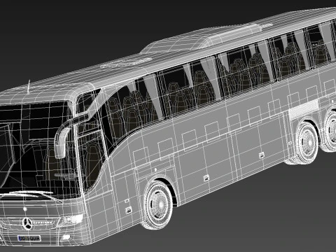 Mercedes-Benz Tourismo 2013 3D Model