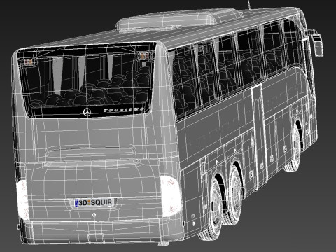 Mercedes-Benz Tourismo 2013 3D Model