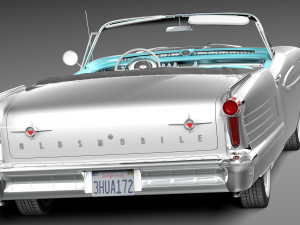 Oldsmobile 88 1958 Convertible 3D Модель